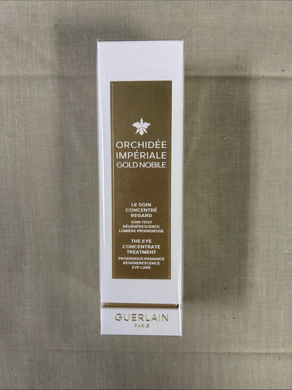 GUERLAIN White and Gold Orchidee Imperiale Gold Nobile Eye Concentrate treatment